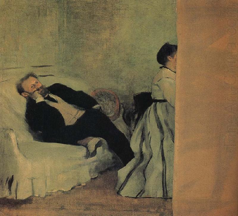 Mr Edward and Mis Edward, Edgar Degas
